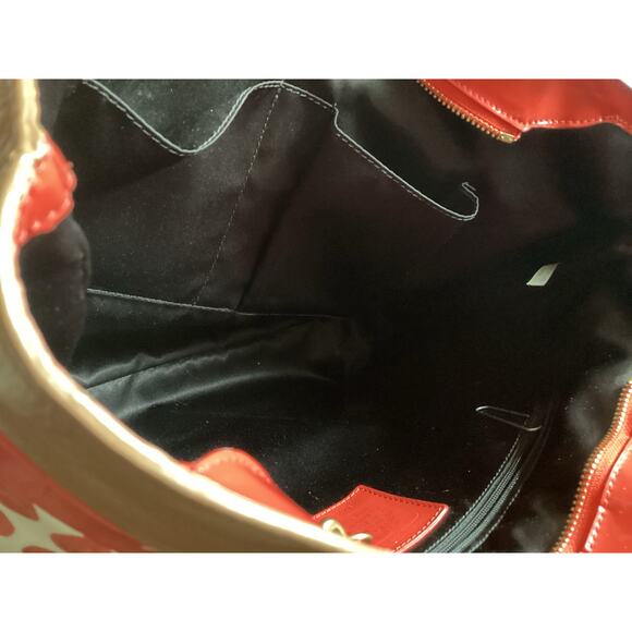 Vintage Coach Painted Dot Tote & Matching Wallet Unique - Picture 10 of 12